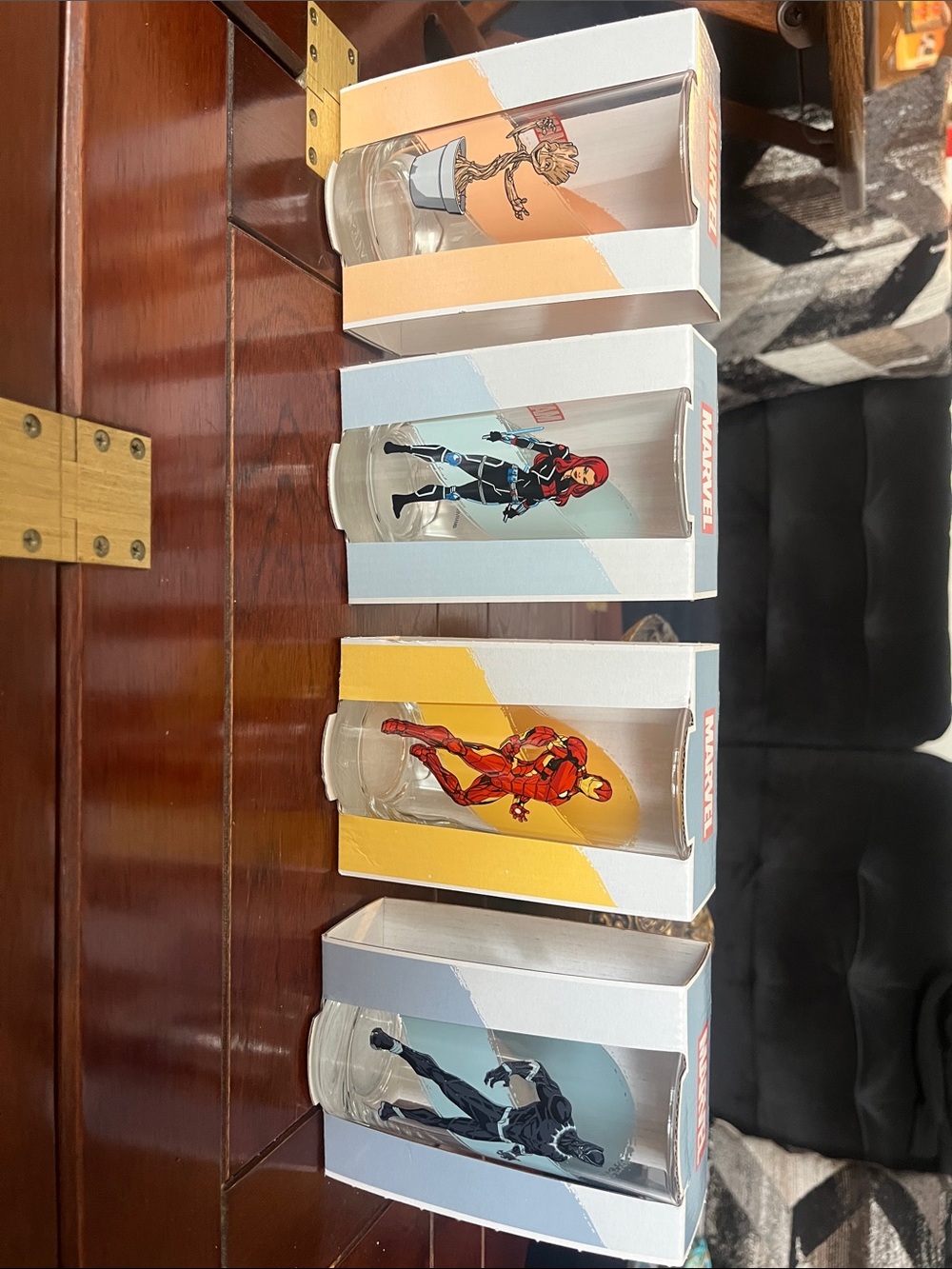 Marvel Glass Tumbler Set